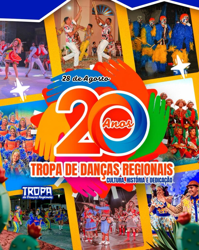 Tropa de Danças Regionais de Joca Claudino completa 20 anos