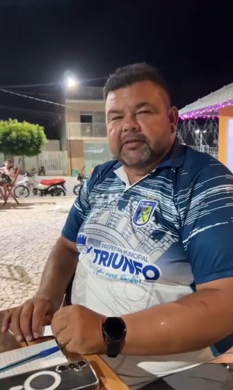 Faleceu Jailson Alves, Secretário de Esportes de Triunfo