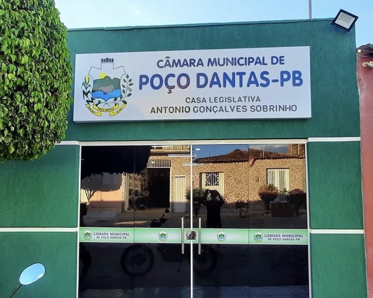 Câmara de Poço Dantas realizará eleição para o 2º biênio no dia 2 de outubro e novo presidente já está definido